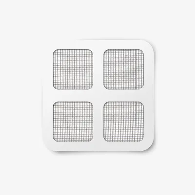 Obrázok produktu pre Opravný fľak k sieťke proti hmyzu - 10 x 10 cm -  sivý - 4 ks / balenie