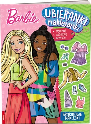 Produktbild von Barbie Ubieranki Naklejanki Książka z naklejkami Ameet