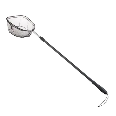Image de Épuisette pour étang Velda Filet de pêche 35 x 35 cm Manche télescopique max. 180 cm