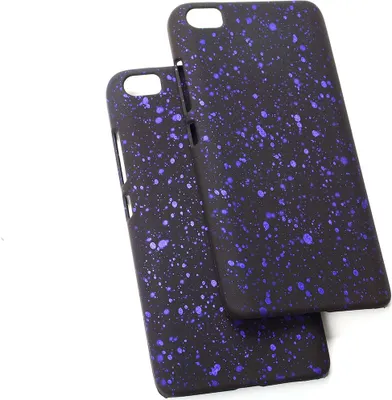 Produktbild von Handy Hülle Schutz Case Bumper Schale für Xiaomi Mi 5 3D Sterne Lila