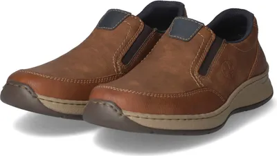 Obrázek produktu pro Rieker pánské nazouvací boty Imitace kůže hnědé velikosti: 43