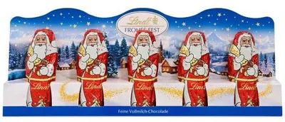Produktbild von Lindt Mini Weihnachtsmann, Milchschokolade, 210 mm, 83 mm, 20 mm, Geschenkbox