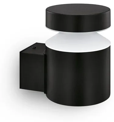 Zdjęcie produktu dla Philips Kinkiet Laven 6 W, Oświetlenie zewnętrzne ścienne, Czarny, Metal, IP44, Patio, Ogród, II
