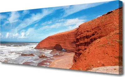 Produktbild von Tulup Leinwand-Bilder 125x50 Wandbild Canvas Kunstdruck Meer Landschaft