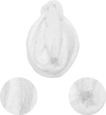 Zdjęcie produktu dla Turban SPA do włosów 100% bawełna frotte 460 g/m² biały