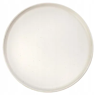 Image de Verlo IT : Assiette plate, diamètre 28 cm, couleur ivoire, finition mate