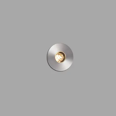 Image de Lampe LED encastrée GRUND 15° 3000K IP67 nickel mat