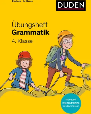 Produktbild von Übungsheft - Grammatik 4. Klasse