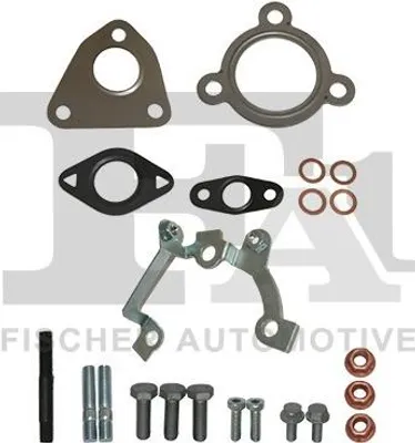 Produktbild von FA1 KT330005 Montagesatz Turbolader für OPEL Corsa D Schrägheck (S07) für FIAT GRANDE PUNTO (199) PUNTO EVO (199) DOBLO Kasten/Kombi (263)
