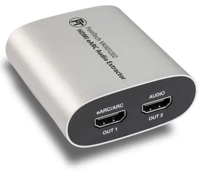 Productafbeelding van Hdmi audio extractor splitter 1 in 2 uit - eARC - Dolby Atmos - Hdmi 2.1