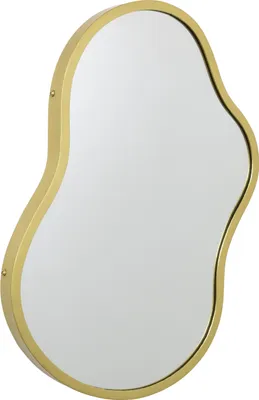 Image de LOFT42 Miroir Sona2 - Forme organique - Métal - Doré - 62 x 38