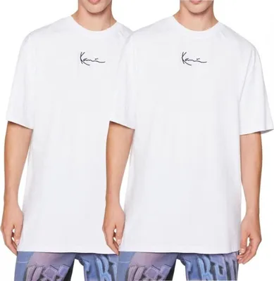 Produktbild von Karl Kani Herren T-Shirt 2 Pack Small Signature Essential Tee 6069121 M