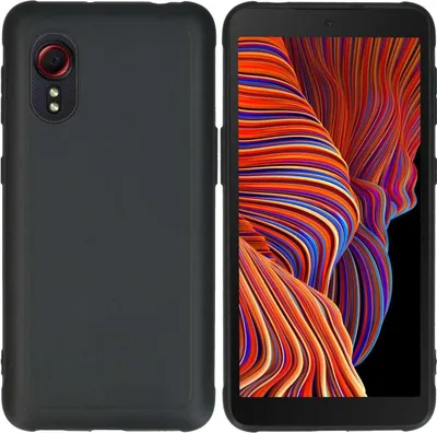 Produktbild von Accezz Color TPU Hülle für das Samsung Galaxy Xcover 5 - Schwarz