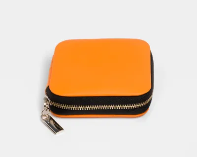 Produktbild von Taschenapotheke Globuli vegan 16/48 Gläser | Etui bis 1,5g | OMEO®(ohne Gläser) 16er orange