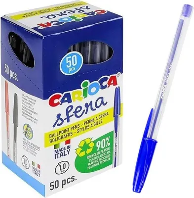 Immagine prodotto di Sfera penna a sfera blu (50pz) CARIOCA