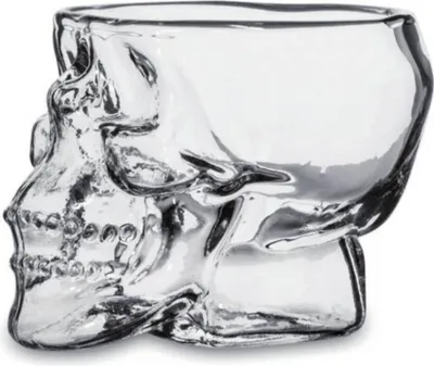 Produktbild von Totenkopf Trinkglas Schnapsglas 7,5cm