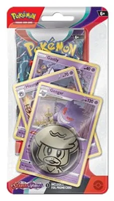 Zdjęcie produktu dla Pokemon Scarlet & Violet: Gengar Premium Checklane Blister