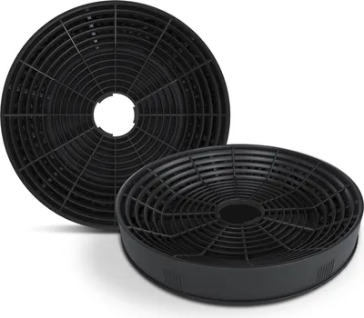 Produktbild von Kohlefilter 2x Alternativ Amica 1160826 KF17146 160mmØ Aktivkohlefilter für Dunstabzugshaube