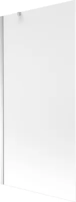 Zdjęcie produktu dla Mexen Next Parawan 90x150 cm, Szron, Chrom, 1-skrzydłowy, Hartowany