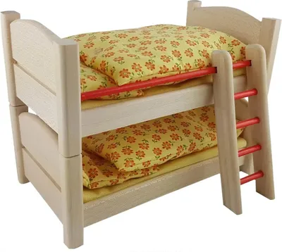 Produktbild von Puppenhausmöbel Kinderzimmer Filius, Etagenbett