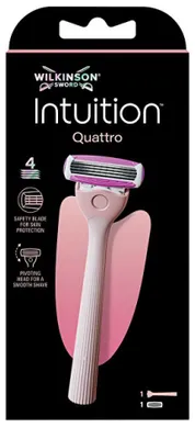Immagine prodotto di Intuition Quattro Razor – Confezione di ricambio da 1 pezzo