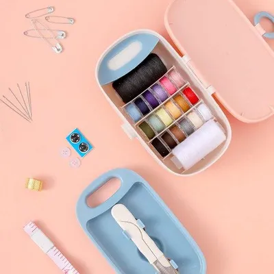 Produktbild von Nähset für Anfänger, Zuhause und unterwegs, komplettes Set