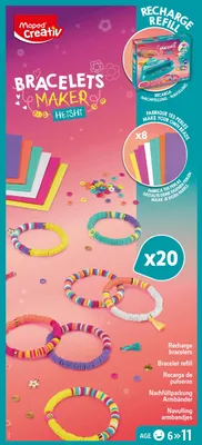 Obrázek produktu pro Maped 907407 Maped Creativ sada náplní pro náramkový strojek BRACELETS