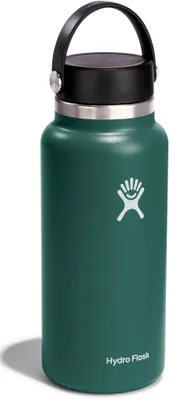Image de Bouteille de 946 ml, ouverture large, couleur anthracite