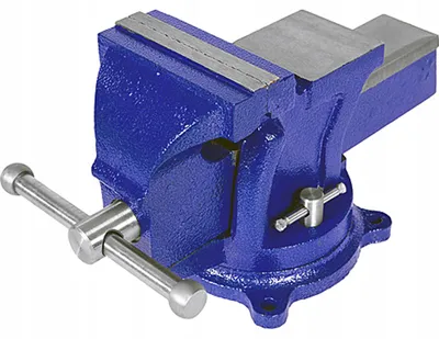Obrázok produktu pre Otočný stolový zverák 125 mm /silber