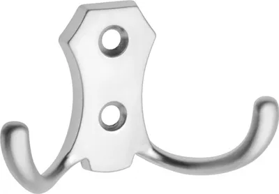Produktbild von Klassischer Mantelhaken Handtuchhalter Kleiderhaken WP89 Garderobenhaken Wandhaken Chrom matt