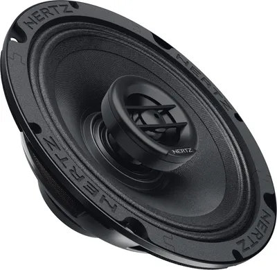 A studio shot of a car speaker.