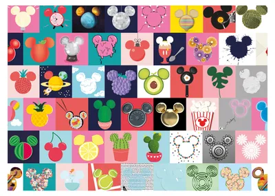 Produktbild von DINO Puzzle Mickey's Ohren 1000 Teile