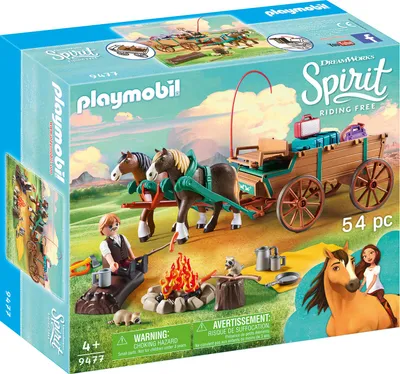 Produktbild von PLAYMOBIL 9477 Vater Jim mit Kutsche