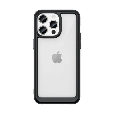 Immagine prodotto di Custodia per cellulare Outer Space Cover con copertina rigida compatibile con iPhone 15 Plus Nero