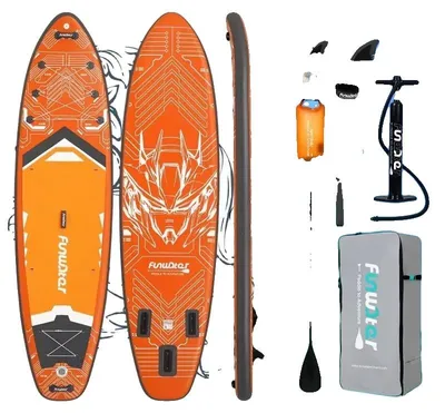 Immagine prodotto di Tavola da paddleboard gonfiabile, superficie antiscivolo, design leggero, SUPFW50A