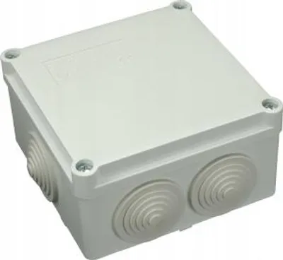 Zdjęcie produktu dla Puszka hermetyczna natynkowa IP55 100x100x50 S-BOX 206 SK