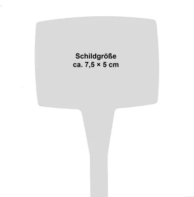 Produktbild von 18 Pflanzenschilder 30cm Stecker Preisschildhalter Etikettenhalter Kunststoff