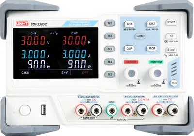 Obrázok produktu pre UNI-T UT DP3305C - Labornetzgerät DP3305C, 0-30 V, 0-5 A, 315 W, 3 Kanal