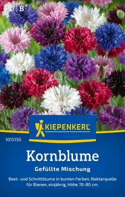 Produktbild von Kiepenkerl Kornblumensamen Gefüllte Centaurea cyanus 80 Pflanzen