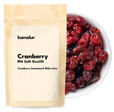 Produktbild von Cranberry mit Saft gesüßt 1kg