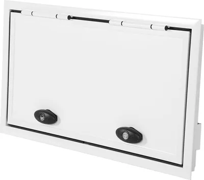 Produktbild von 26 x 19,2 Zoll RV-Gepäcktür, Zugang zum Frachtraum mit Stützstange, doppeltes Sicherheitsschloss für Wohnmobile