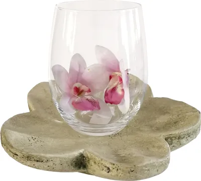 Produktbild von Windlicht mit Untersetzer Vase