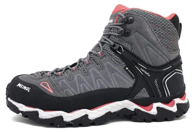 Produktbild von Meindl Lite Hike Lady GTX 4691-31 Wanderschuh, Leder/Textil, Anthrazit/Rose, NEU - Wanderschuhe Outdoor Damen, Grau, leder/textil (velour/mesh)
