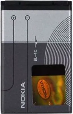 Produktbild von Original Nokia BL-4C Akku DuElle, CS-NK4CSL, BBA-07, PX-3371-675 1050mAh Battery