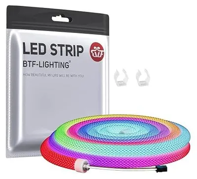 Zdjęcie produktu dla Taśma LED neonowa rgb WS2811 adresowalna 360 wodoszczelna IP67 DIY