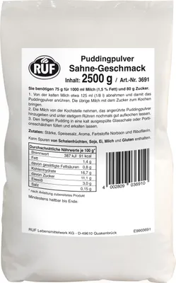 Produktbild von RUF Pudding Sahne