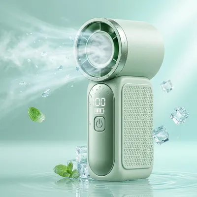 Produktbild von Handventilator Tischventilator tragbar wiederaufladbar