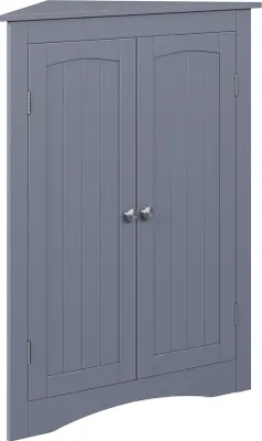Immagine prodotto di mobiletto bagno Vicco Bianco Grigio 56 x 80 cm con 2 porte, Model 56630