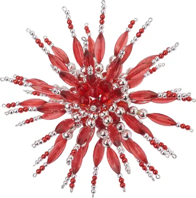 Produktbild von Perlenstern-Komplettset "Rubin Red"