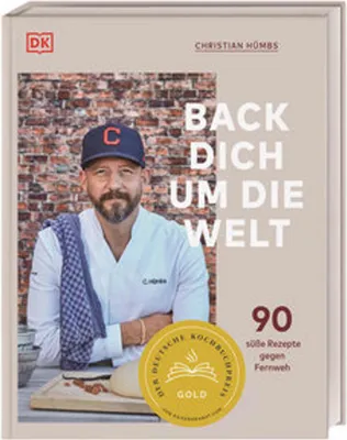 A cookbook cover featuring a chef.